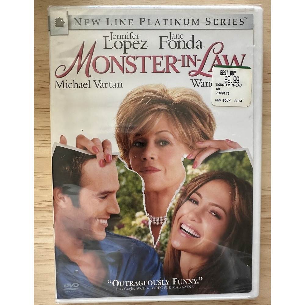 Monster-in-Law Platinum Series DVD 2-Disc Set, Widescreen/Full Screen NEW SEALED